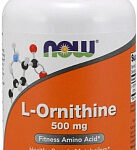 NOW Foods L-Ornithine 500 mg (120 veg caps)