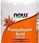 NOW Pantothenic Acid 500 mg (250 veg caps)