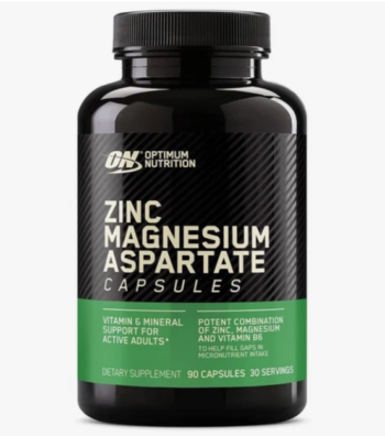 Optimum Nutrition Zinc Magnesuim Aspartate Capsules (90 caps)
