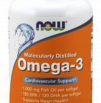 NOW Foods Omega-3 1000 mg (200 кап.)