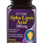 Natrol Alpha Lipoic Acid 100 mg (60 кап.)