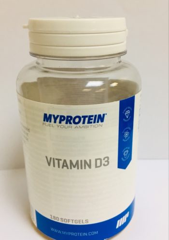 MyProtein Vitamin D3 2500 IU (180 sgels)