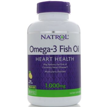 Natrol Omega-3 Fish Oil 1000 mg (150 sgels)