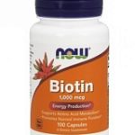 NOW Foods Biotin 1000 mcg (100 кап.)