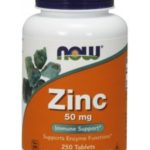 NOW Foods Zinc 50 mg (250 таб.)