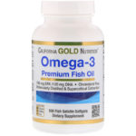 California Gold Nutrition Omega-3 Premium Fish Oil (100 кап.)
