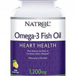Natrol Omega-3 Fish Oil 1200 mg (60 sgels)