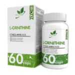 Natural Supp L-Ornithine 500 mg 60 caps