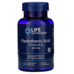 Life Extension Pantothenic Acid (Vitamin B-5) 500 mg (100 кап.)