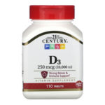 21st Century Vitamin D3 10000 IU (110 таб.)