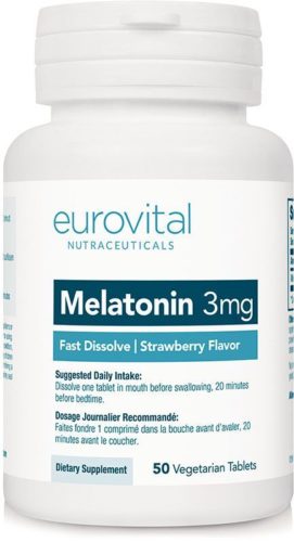 EuroVital Melatonin 3 mg (50 tabs)