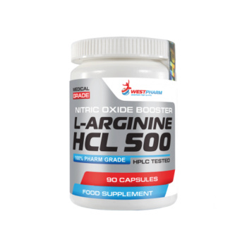 WestPharm L-Arginine HCL 500 (90 caps)