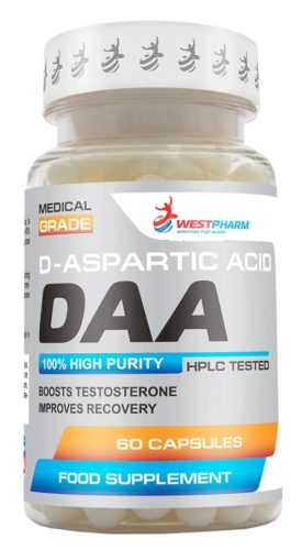 WestPharm DAA (D-Aspartic Acid) (60 кап.)