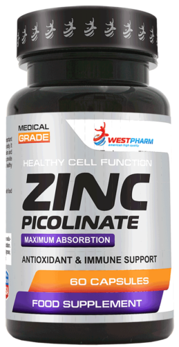 WestPharm Zinc Picolinate 30 mg (60 caps)