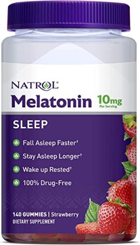 Natrol Melatonin 10 mg Gummy (140 мармеладок)