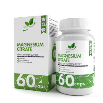 NaturalSupp Magnesium Citrate (60 caps)
