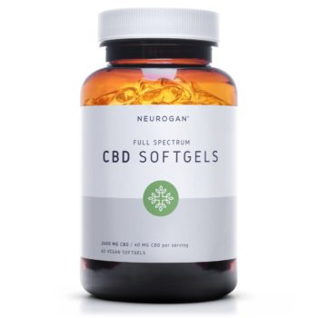 Капсулы с канапляным маслом Neurogan CBD Softgels 2400 mg 0%ТКГ (60 veg sgels)