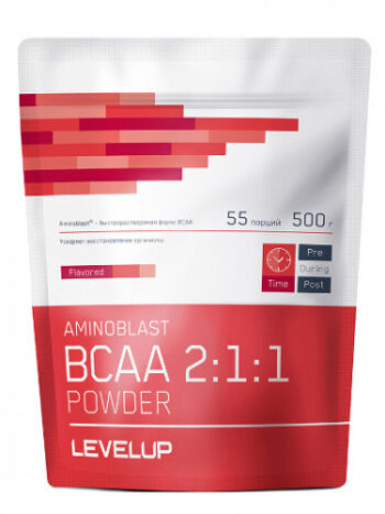 Level Up AminoBlast BCAA 2:1:1 Powder (500 г)