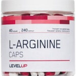 Level Up L-Arginine Caps (240 caps)