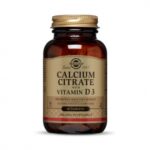 Solgar Calcium Citrate with Vitamin D3 60 tabs