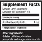 Ultimate Nutrition Creatine Monohydrate 900 mg (200 caps)