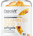 OstroVit Vitamin D3 2000 IU (60 sgels)