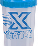 HX Nutrition Nature Шейкер с сеткой 750 мл. (Прозрачный)