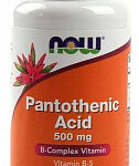 NOW Foods Pantothenic Acid 500 mg (100 veg caps)