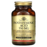 Solgar Pantothenic Acid 550 mg 100 caps