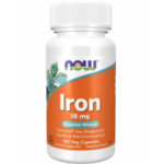 NOW Foods Iron 18 mg Ferrochel(R) (120 veg caps)