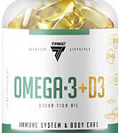 TREC NUTRITION OMEGA-3 + D3 90 кап.