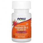 NOW Vitamin D-3 10,000 IU (240 sgels)