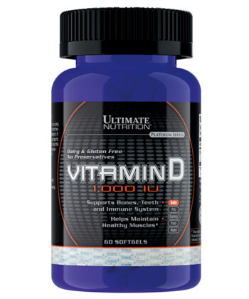 Ultimate Nutrition Vitamin D 1000 IU (60 sgels)