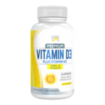 Proper Vit Vitamin D3 2000 IU + K2 120 жевательные таблетки (вишня)