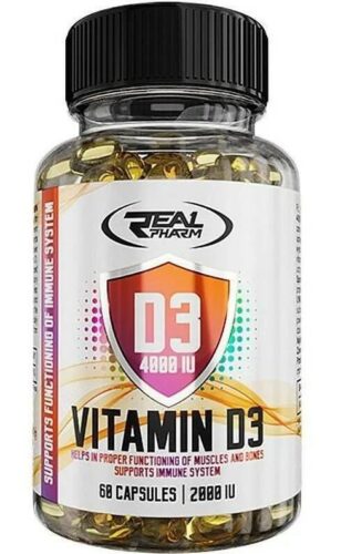 Real Pharm Vitamin D3 2000 IU (60 caps)