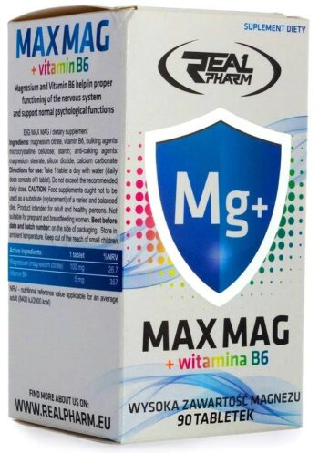 Real Pharm Max Mag+B6 (90 tabs)