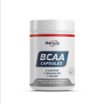 Geneticlab Nutrition BCAA Capsules (60 caps)