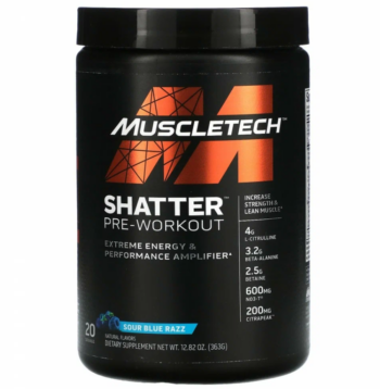 MuscleTech Shatter Pre-Workout (335-363 g)