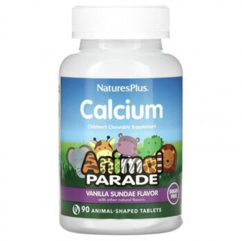 NaturesPlus Animal Parade Calcium Chewable (90 жевательных таблеток)