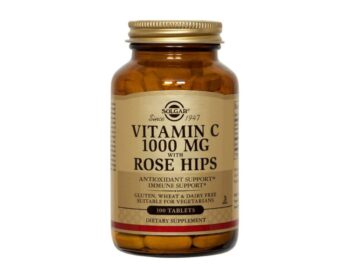Solgar Vitamin C 1000 mg with Rose Hips (100 tabs)