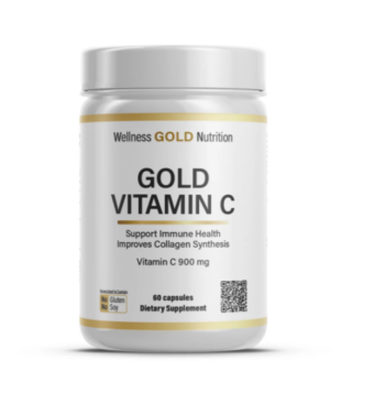 Wellness Gold Nutrition Gold Vitamin C (60 кап)