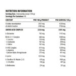Dorian Yates Nutrition METABOLIC MASS GAINER 6000g