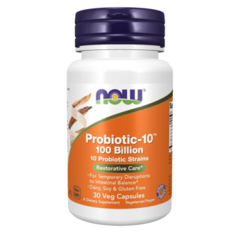 NOW Probiotic-10 100 Billion (30 veg caps)