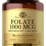 Solgar Folate 1000 mcg (Metafoline 1,000 mcg) (60 tabs)