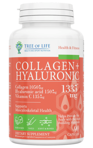 Tree of Life Collagen + Hyaluronic 1350 mg (90 caps)