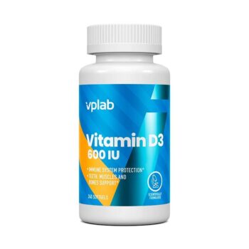 VPLab Vitamin D3 600 IU (240 sgels)