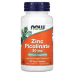 NOW Zinc Picolinate 50 mg (120 veg caps)