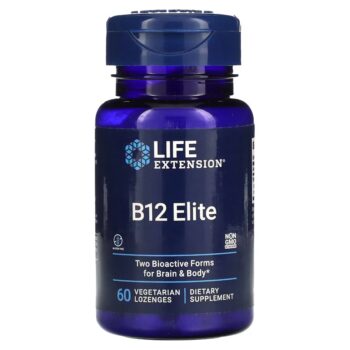 Life Extension B12 Elite (60 вегетарианских пастилок)