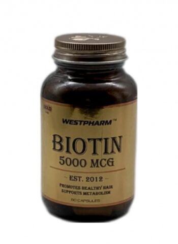WestPharm Gold Line Biotin 5000 mcg (60 caps)