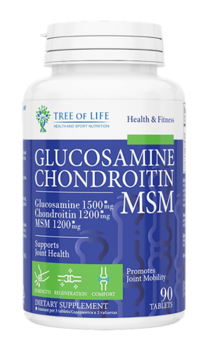 Tree of Life Glucosamine Chondroitin MSM (90 таб)